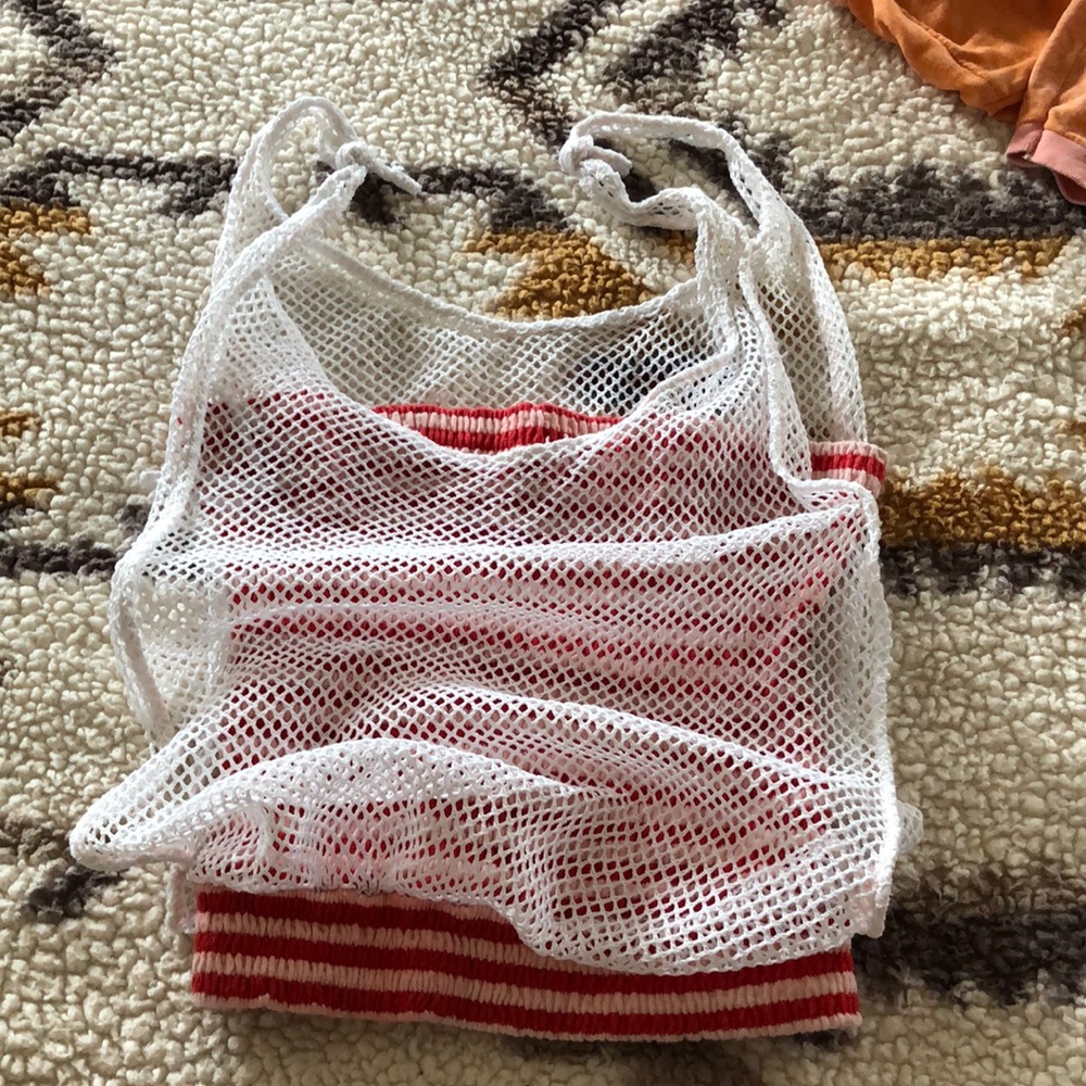 Adorable Beachy tube top with cover
